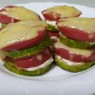Фотография рецепта Кабачки запеченные с помидорами и сыром автор ЮЛИЯ ТИМОФЕЕВА