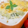 Фотография рецепта Каннеллони со шпинатом и сыром под соусом бешамель автор Ирина Вестова