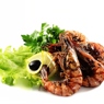 Фотография рецепта Карамелизированные креветки с имбирем чесноком и чили автор maximsemin