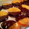 Фотография рецепта Карамелизованные апельсины в шоколаде автор Мария Лаптева