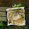 Фотография рецепта Карп с грибами тархуном и соусом из розмарина автор Еда