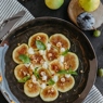 Фотография рецепта Карпаччо из инжира с маскарпоне и фундуком автор Еда