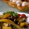 Фотография рецепта Картофель с грибами в горшочке автор Саша Давыденко