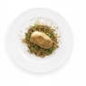 Фотография рецепта Картофель с кремом и землей из подосиновиков автор Еда