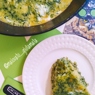 Фотография рецепта Картофельная запеканка с чесноком и шпинатом автор Соня Овчинникова