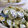 Фотография рецепта Картофельный салат с яйцом автор Masha Potashova