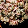 Фотография рецепта Картофельный салат с колбасками и швейцарским сыром автор Саша Давыденко