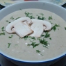 Фотография рецепта Картофельный суппюре с грибами шампиньонами автор Кристина Карабина