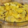 Фотография рецепта Картошка с грибами в сливках автор Анна Данова