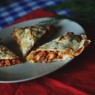 Фотография рецепта Кесадилья с курицей и чеддером автор Анна Яковлева