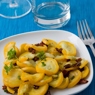 Фотография рецепта Кислосладкие цукини с кедровыми орешками изюмом и мятой автор Masha Potashova