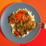 Фотография рецепта Кислосладкие куриные бедрышки с морковью и зеленью автор Настя Филимонова