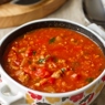 Фотография рецепта Кислосладкий индийский суп с чечевицей автор Ксения Дородникова
