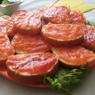 Фотография рецепта Классический бутерброд с красной рыбой и зеленью автор Татьяна Петрухина