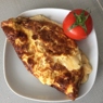 Фотография рецепта Классический французский омлет с сыром автор Anna Petrova
