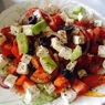 Фотография рецепта Классический греческий салат Horiatiki автор Надира Гафуржанова
