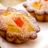 Фотография рецепта Кокосовые кексы с ананасом и папайей автор Dasha Konnova