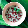 Фотография рецепта Конопляная каша с кокосовым молоком и сезонными ягодами автор Еда
