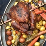 Фотография рецепта Копченая курица на вертеле автор Еда