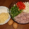 Фотография рецепта Котлеты из куриного мяса с овощами и сыром автор Анютка Лукина