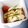 Фотография рецепта Козий сыр запеченым с помидорами и кедровыми орешками автор Masha Potashova
