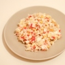 Фотография рецепта Крабовый салат с яблоками и рисом автор Эрдни Палмер