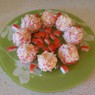 Фотография рецепта Крабовосырный салат шариками автор Дарья Казакова
