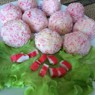 Фотография рецепта Крабовосырный салат шариками автор Natusia Pechura