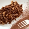 Фотография рецепта Крамбл с нектаринами и шоколадной гранолой автор Саша Данилова