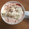 Фотография рецепта Красный бархатный горячий шоколад автор Саша Данилова