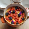 Фотография рецепта Крембрюле со свежими ягодами автор Еда