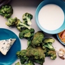 Фотография рецепта Кремсуп из брокколи и голубого сыра автор Наталья Баранова