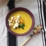 Фотография рецепта Кремсуп из кукурузы с имбирем сливками и попкорном автор Anelia Ermoshkina