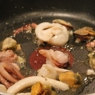 Фотография рецепта Кремсуп из шпината с морепродуктами автор Gustomaestro
