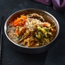 Фотография рецепта Куксу с говядиной корейский холодный суп автор Еда