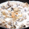 Фотография рецепта Курица с грибами в сливках автор Алена