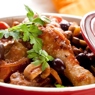 Фотография рецепта Курица с каперсами анчоусами чесноком и оливками в томатном соусе автор Masha Potashova