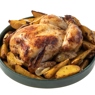 Фотография рецепта Курица с картошкой в духовке автор Еда