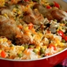 Фотография рецепта Курица с рисом и овощами покаталонски автор  