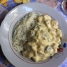 Фотография рецепта Курица с шампиньонами в сливочносырном соусе автор Oksik Oks