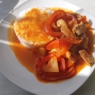 Фотография рецепта Курица в кислосладком соусе покитайски автор КысЮка кЫскЫс