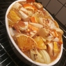 Фотография рецепта Курица в медовогорчичном маринаде с апельсинами автор Ksenia Titova