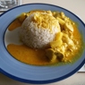 Фотография рецепта Курица в сливочном соусе карри с ананасом автор Alina Dreksler