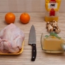 Фотография рецепта Курица запеченная с апельсинами в горчичном соусе автор Pasha Mo