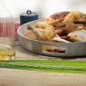 Фотография рецепта Курица запеченная с ароматным маслом и мандаринами автор Еда
