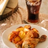 Фотография рецепта Курица запеченная с картофелем автор Екатерина Лотышева