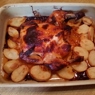 Фотография рецепта Курица запеченная в духовке в медовотоматном маринаде автор Alexsandra Kopturova