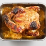 Фотография рецепта Курица запеченная в хрустящей корочке с имбирем и апельсинами автор Елена Гнедовская