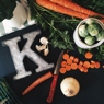 Фотография рецепта Курица запеченная с брокколи брюссельской капустой морковью и пармезаном автор Marianna Kalabin