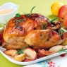 Фотография рецепта Курица запеченная с корицей и яблоками автор Ксения Безгласная